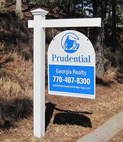 4x4 Real Estate Post Sign
